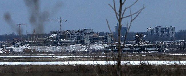 развалины Донецкого аэропорта