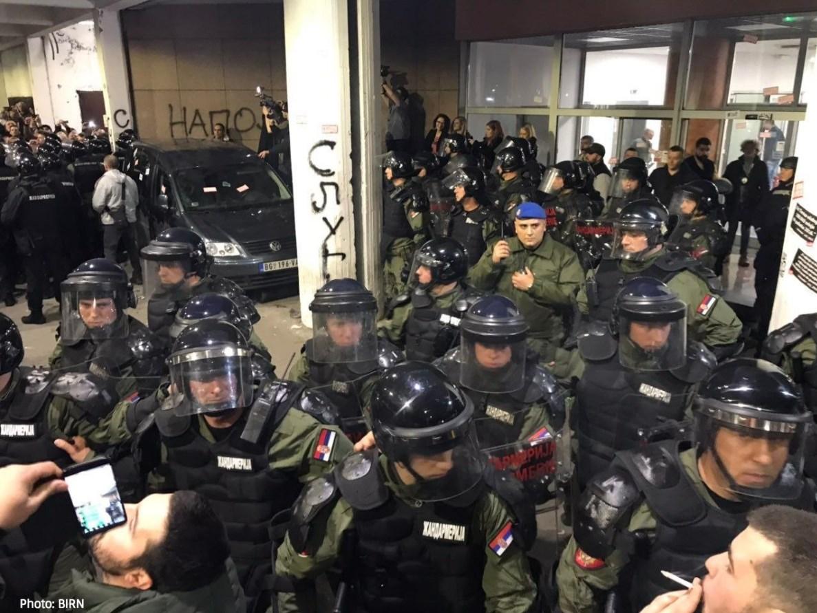 Сербия, акции протеста