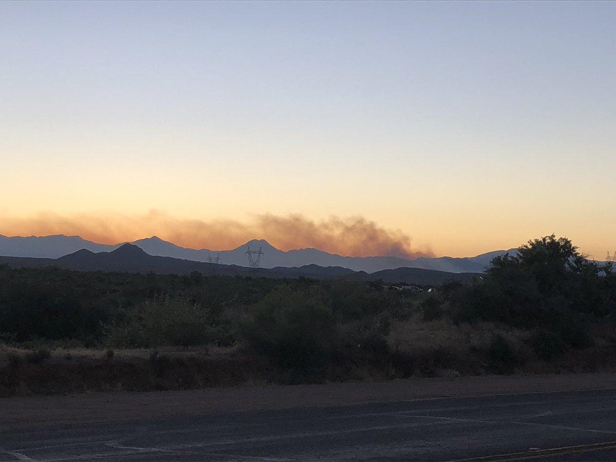 США, парк, пожар