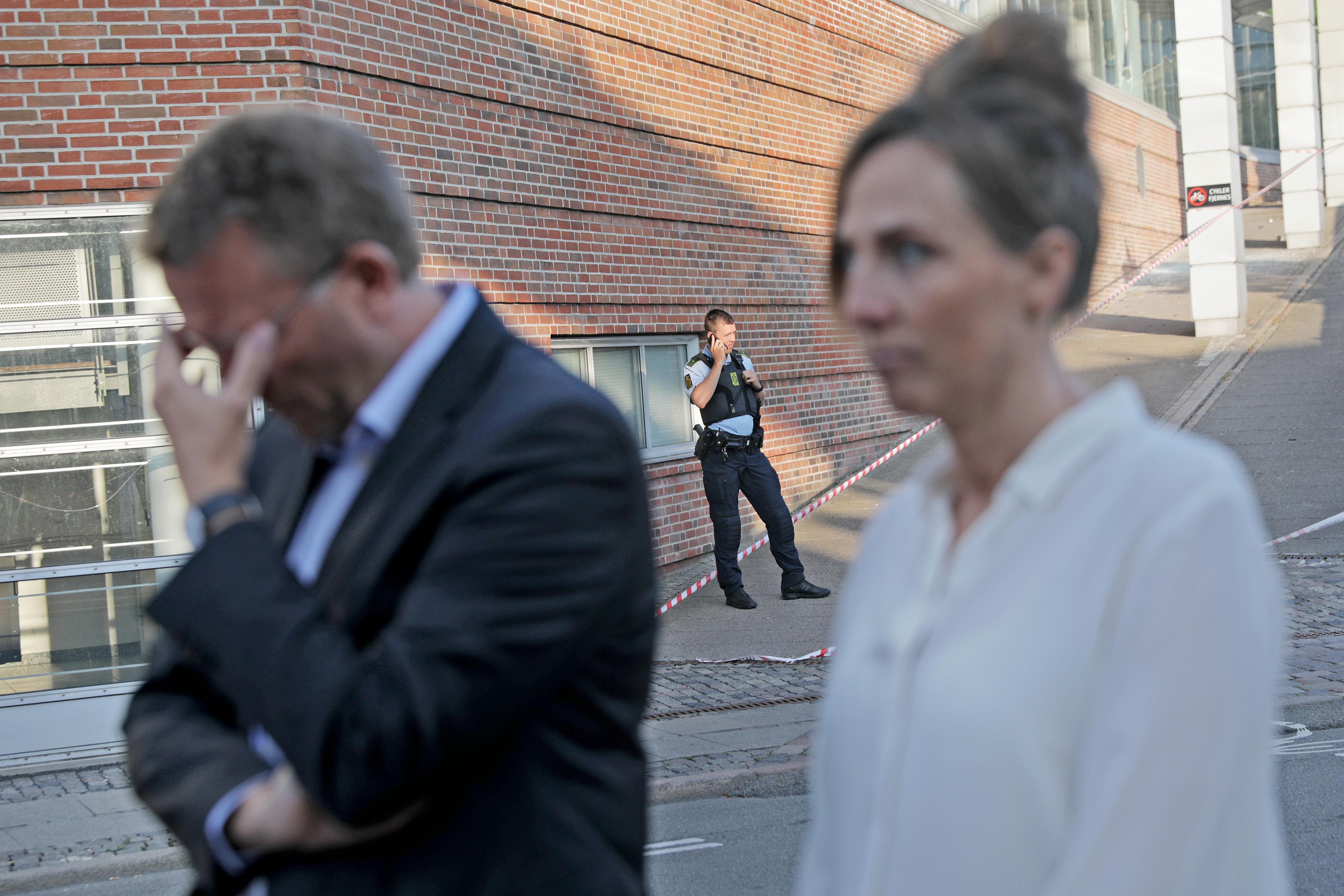 Дания, взрыв