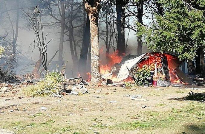 крушение самолета