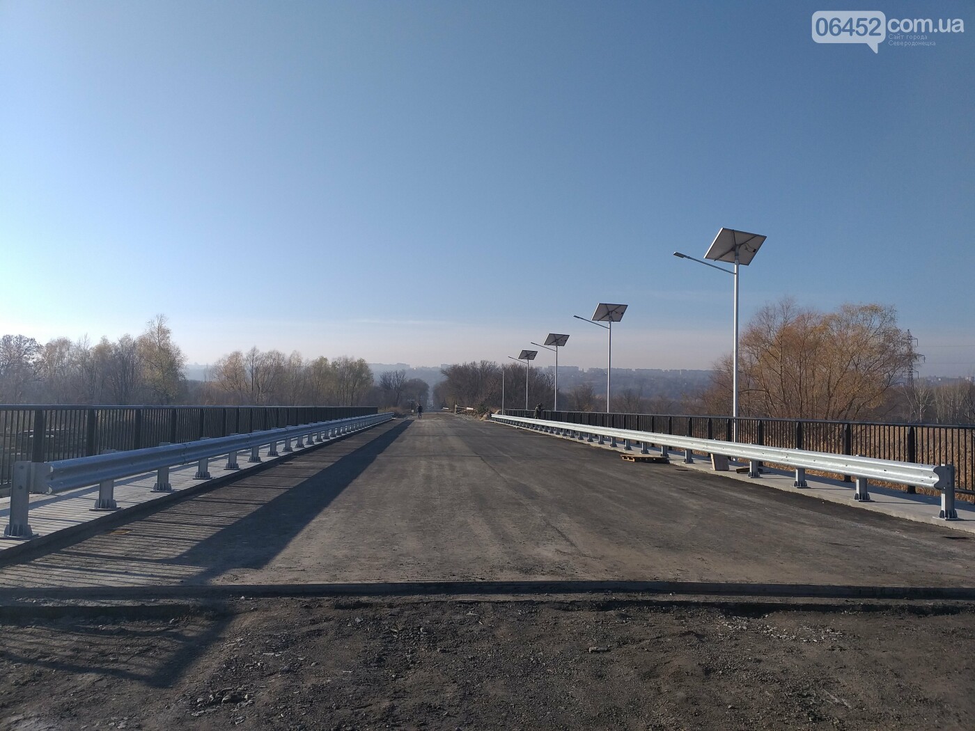 Мост между Лисичанском и Северодонецком