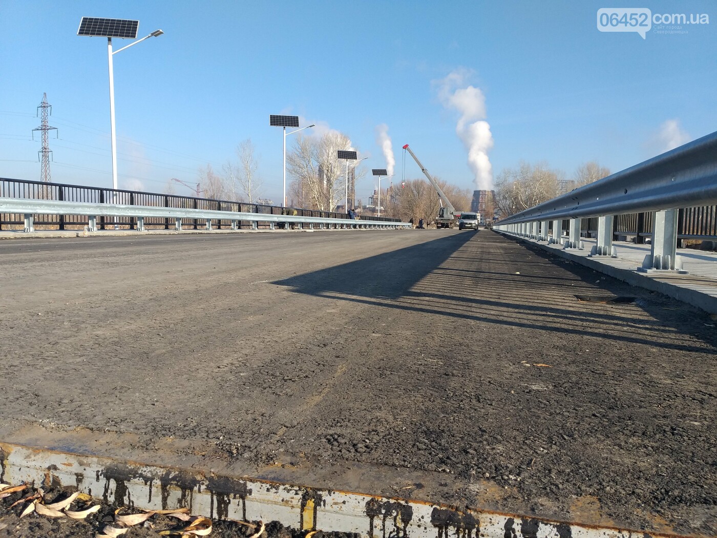 Мост между Лисичанском и Северодонецком