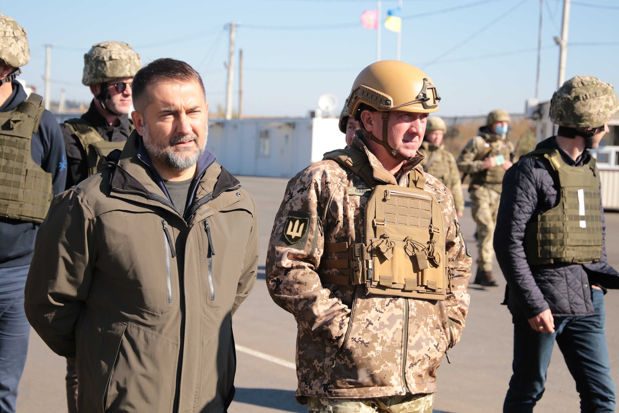 Делегация из Эстонии посетила КПВВ "Золотое"