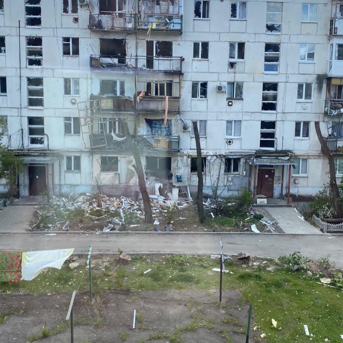 Луганская, война