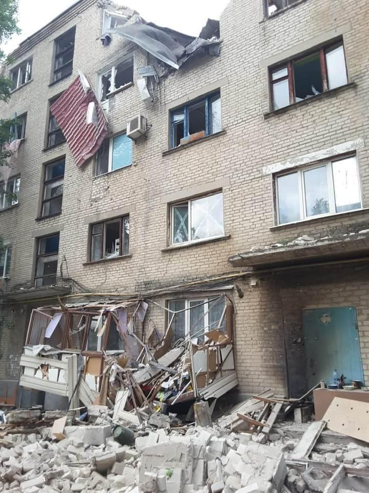 Луганская, война