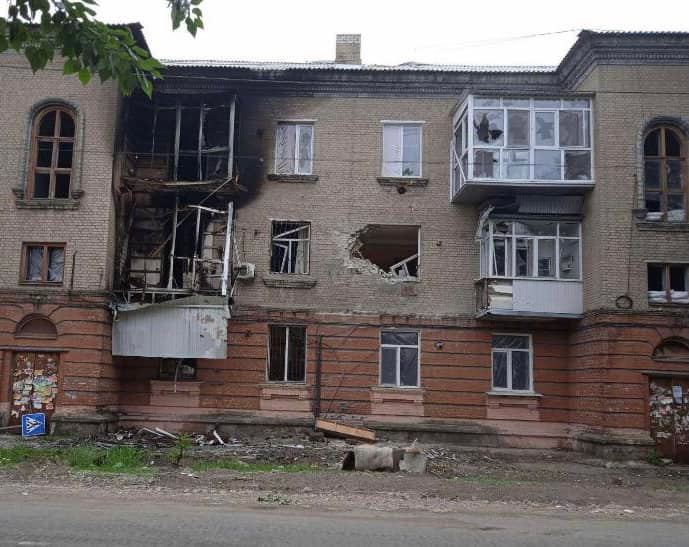 Луганская, война