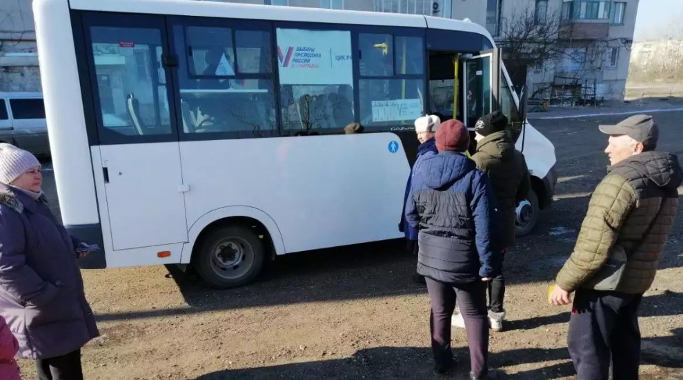 оккупированное Рубежное, "выборы"