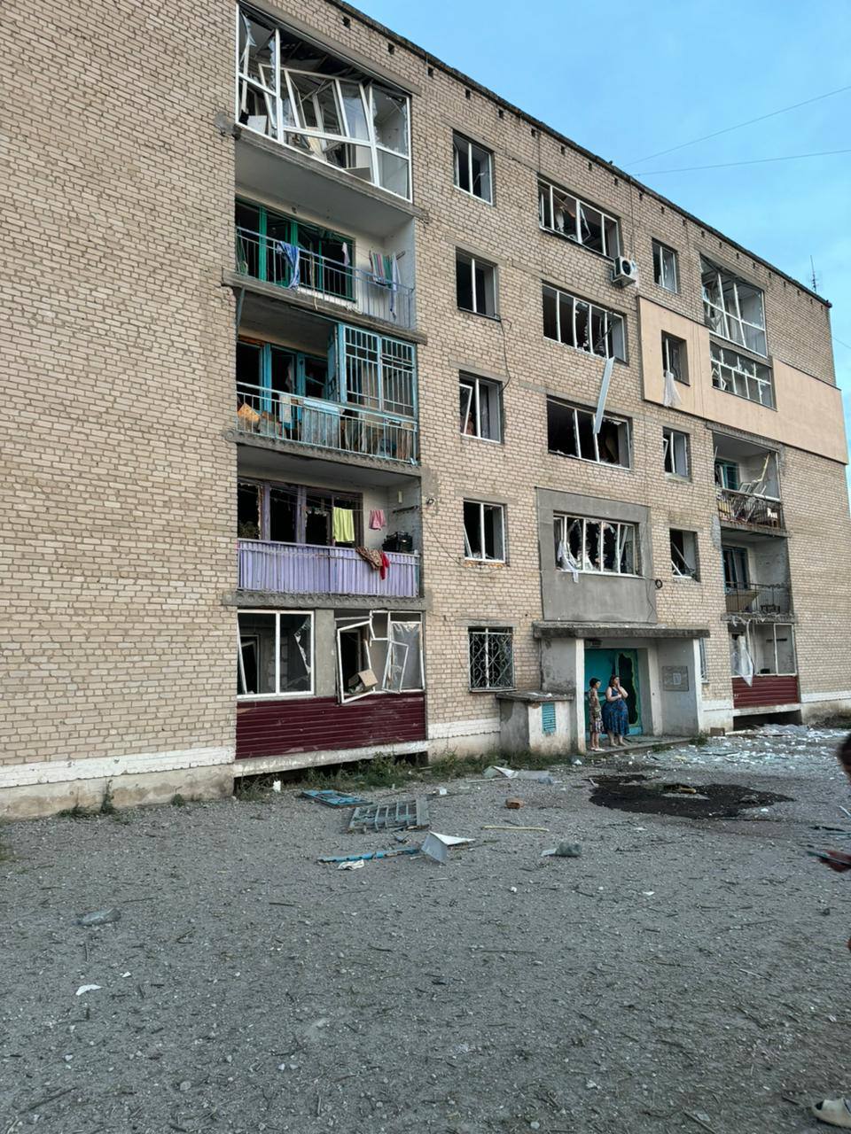 последствия обстрела Чугуева