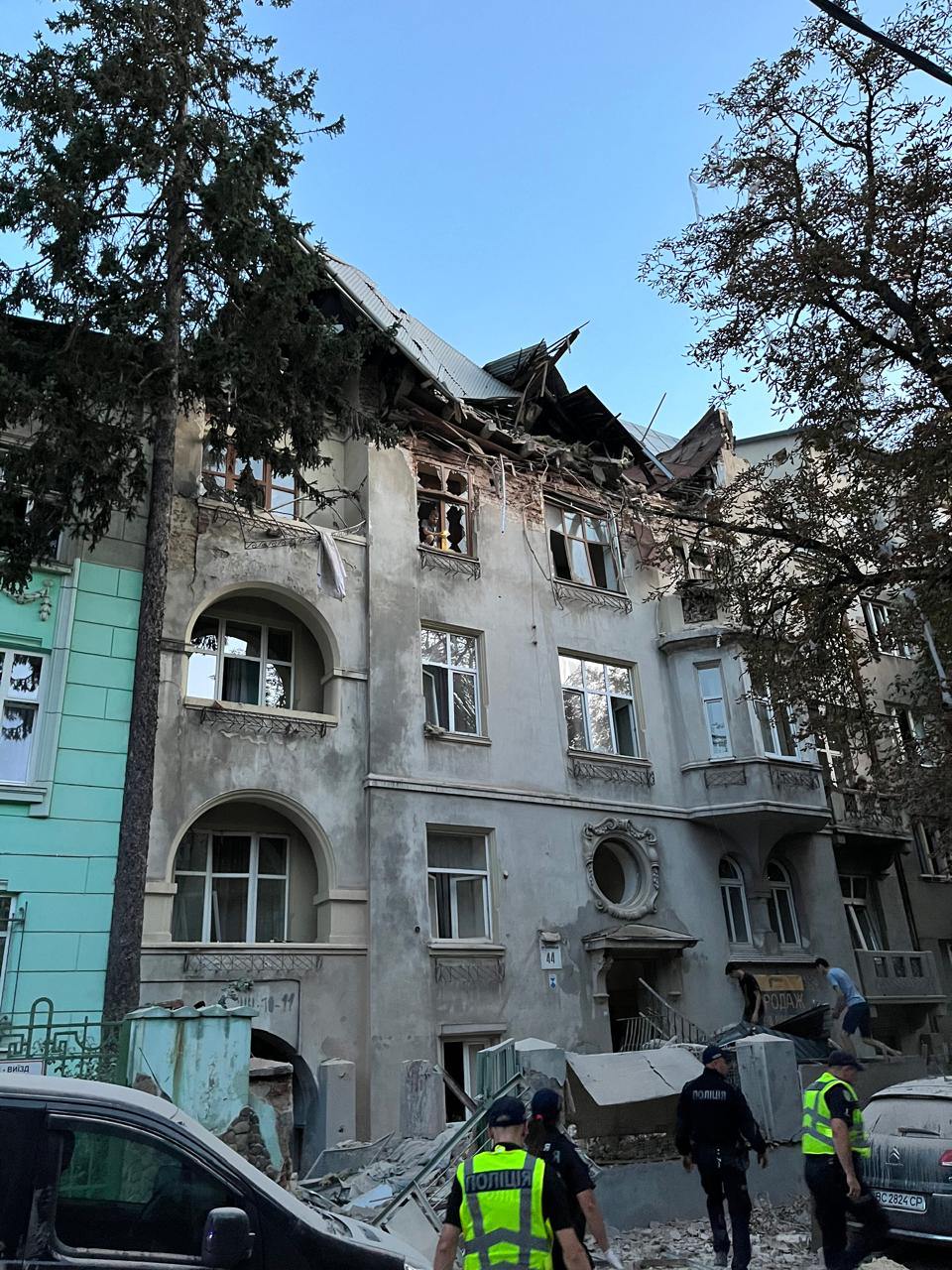 Последствия атаки на Львов, 04.09.2024г.