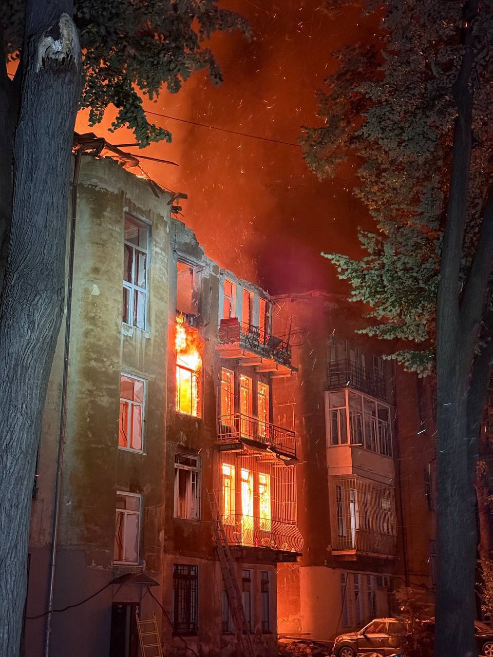 Последствия удара по Одессе