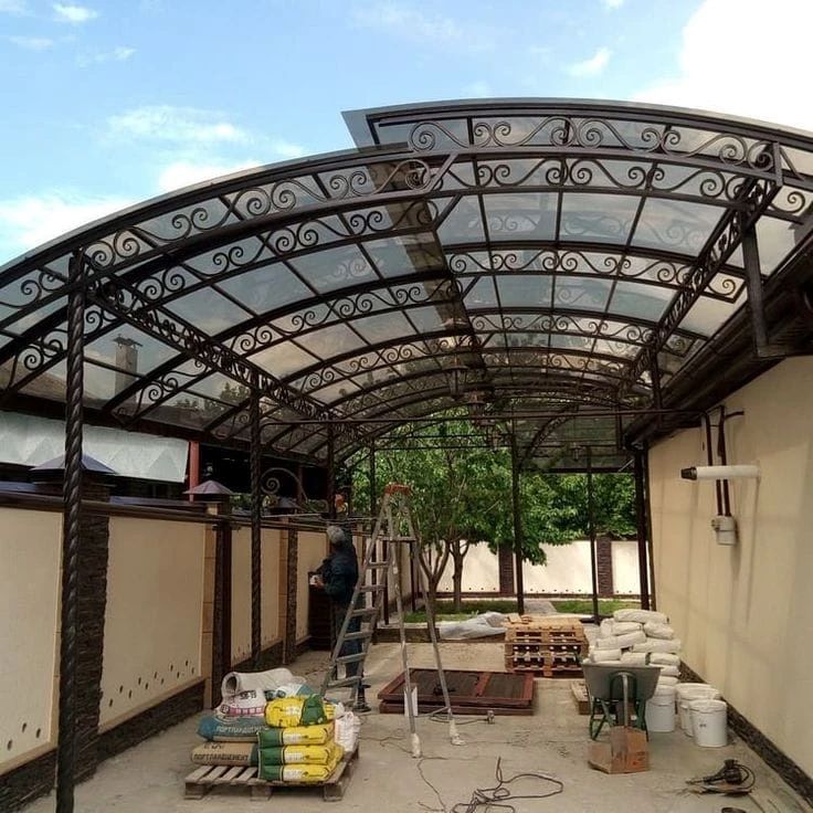 Сучасні навіси та тераси від Iron Craft