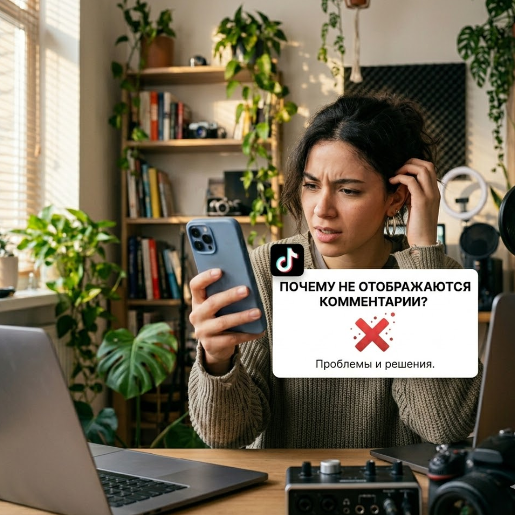 комментарии в ТикТок