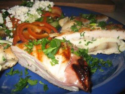 куриные кармашки с сыром