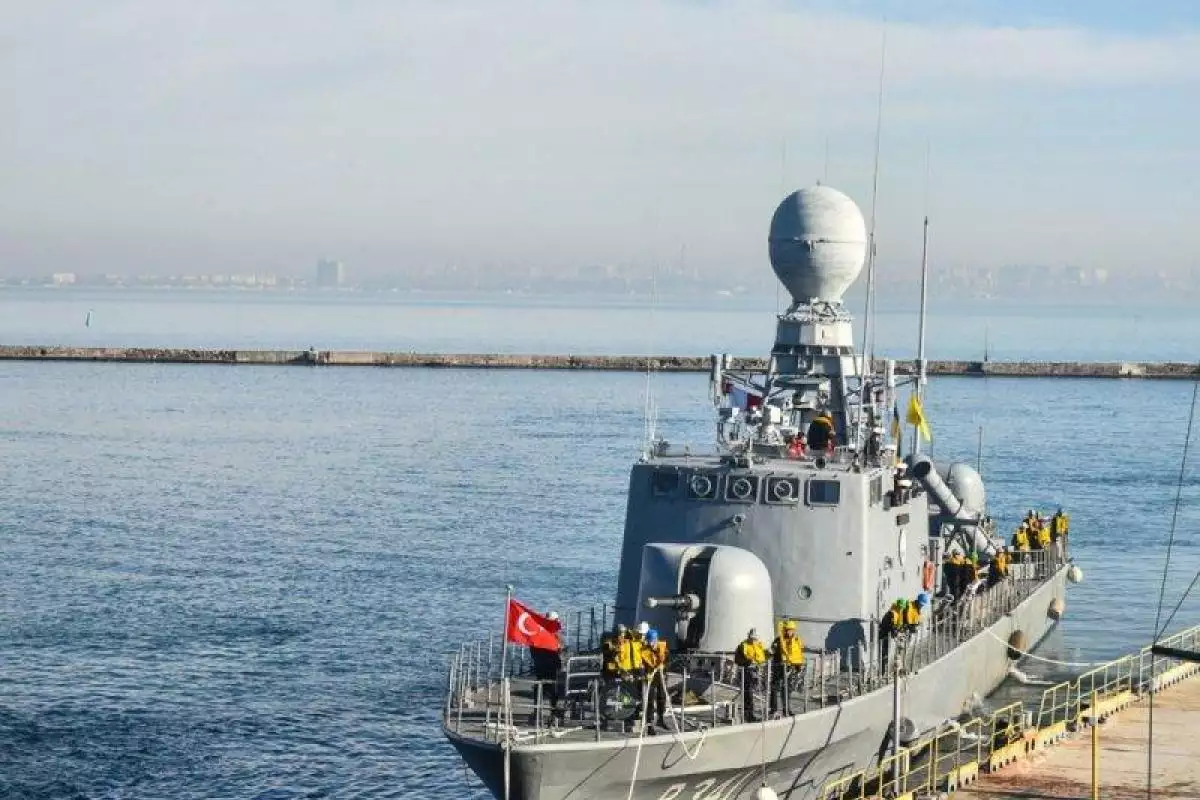 В порт Одессы зашли турецкие военные корабли