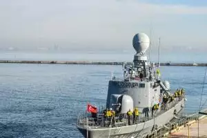 В порт Одессы зашли турецкие военные корабли